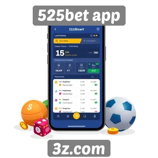 Avaliação das funcionalidades do 525bet app